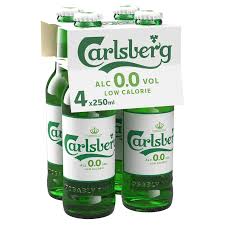 Carlsberg | Zonder alcohol | Fles 4 x 25 cl